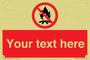 Custom prohibition No campfire